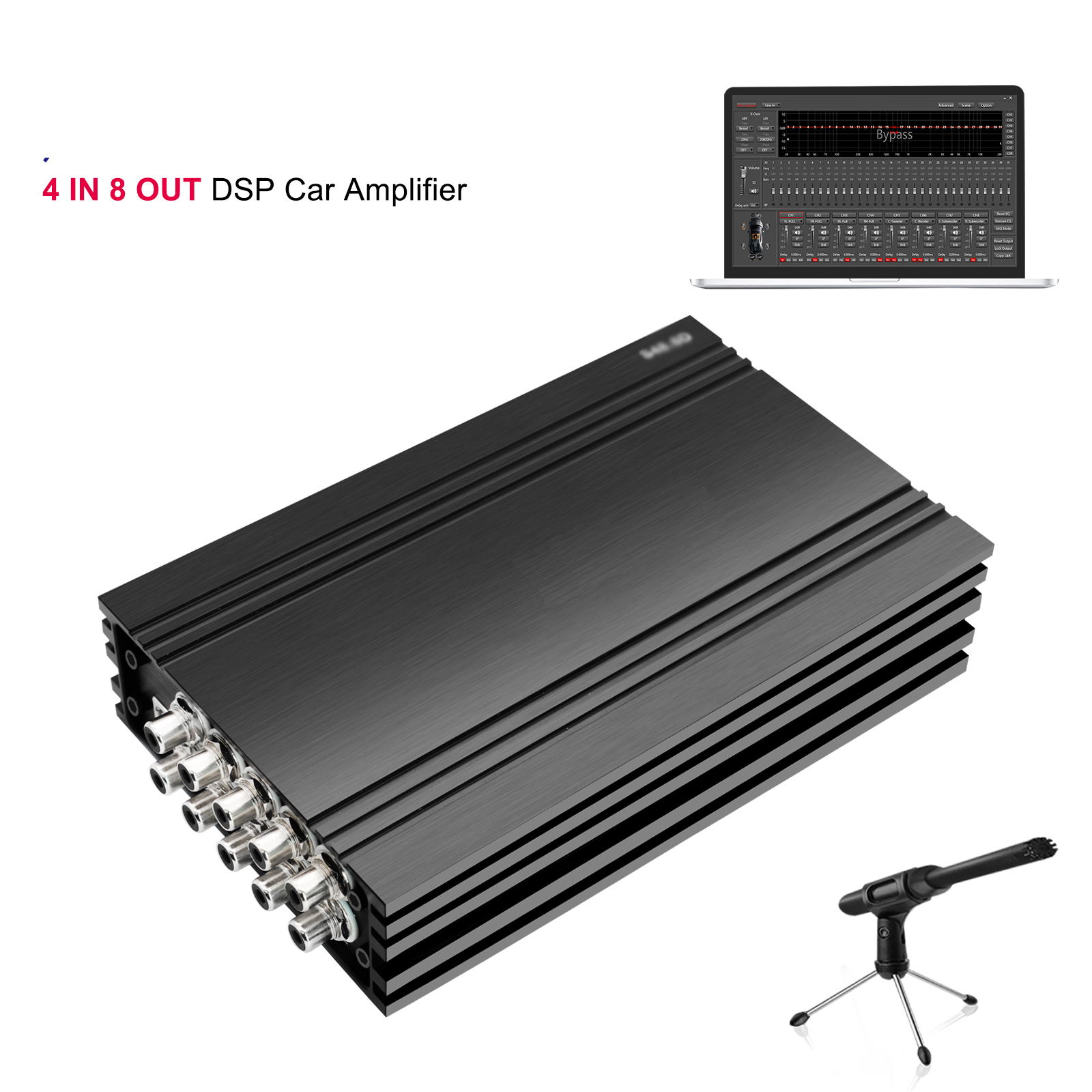 DSPアンプ 6CHアンプ/8CH出力 ハイグレード